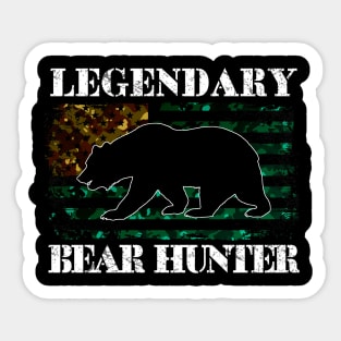Legendary Bear Hunter Sticker